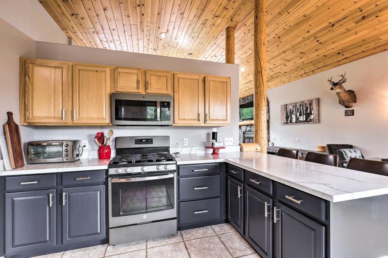 Elkwood Lodge Star Valley Cabin With Hot Tub Payson Extérieur photo