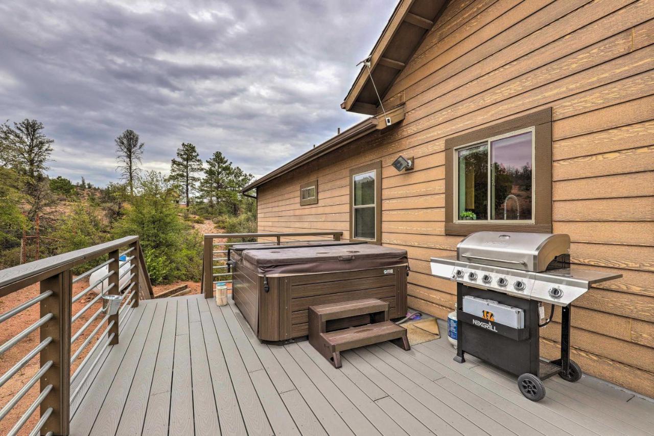 Elkwood Lodge Star Valley Cabin With Hot Tub Payson Extérieur photo